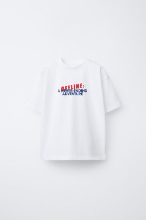 TEXT PRINT T-SHIRT