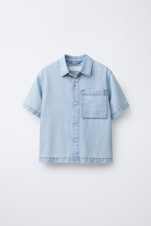 FLUID DENIM SHIRT