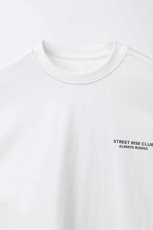 DOUBLE SLEEVE T-SHIRT AND CHECKERBOARD BERMUDA SET