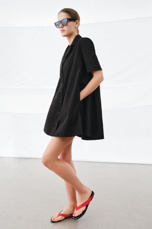 ZW COLLECTION POPLIN MINI DRESS