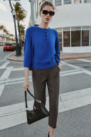 WIDE SLEEVE KNIT JUMPER