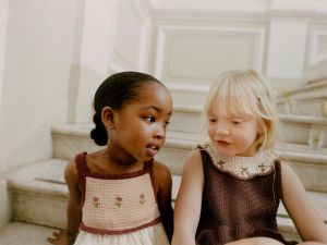 COMBINATION KNIT DRESS