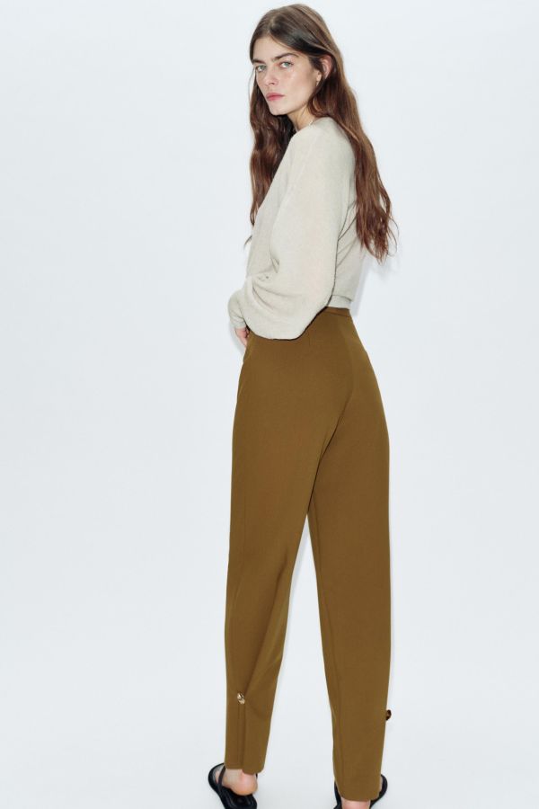 ADJUSTABLE HEM PANTS