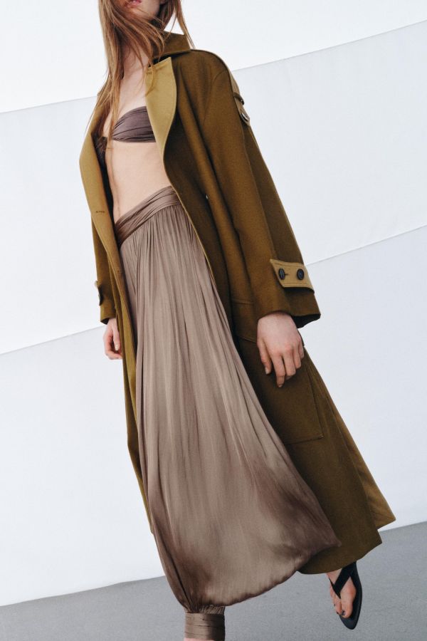 PLEATED VOLUME PANTS ZW COLLECTION