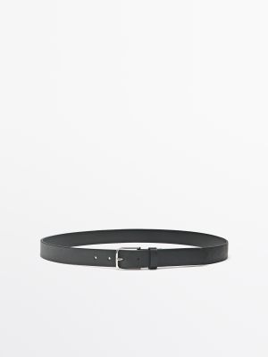 Nappa leather belt