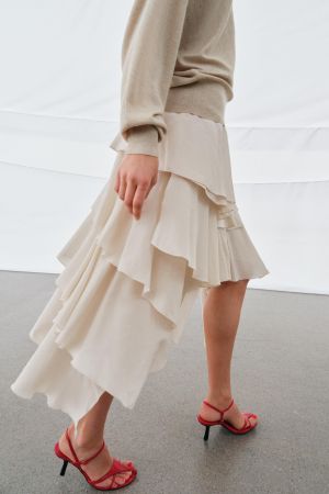 ZW COLLECTION FLOWY RUFFLED SKIRT