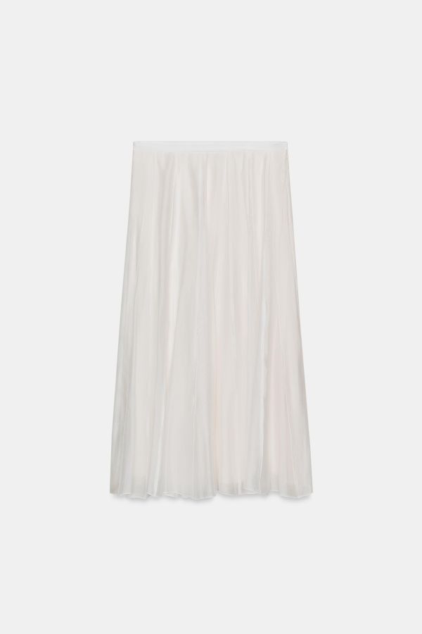 FLOWY COMBINATION SKIRT ZW COLLECTION