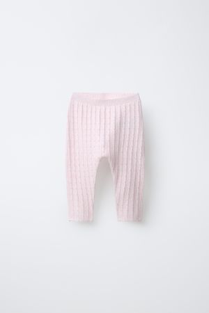 OPENWORK KNIT LEGGINGS