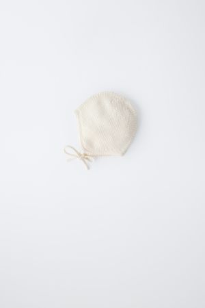 COTTON SILK TEXTURED BONNET