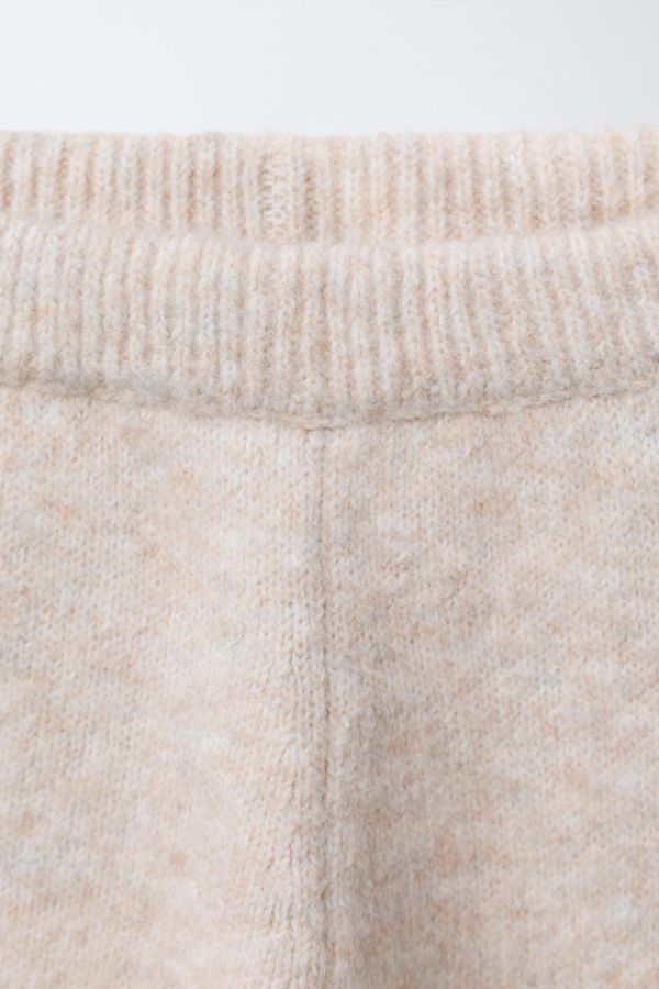 KNIT HEDGEHOG LABEL POCKET LEGGINGS