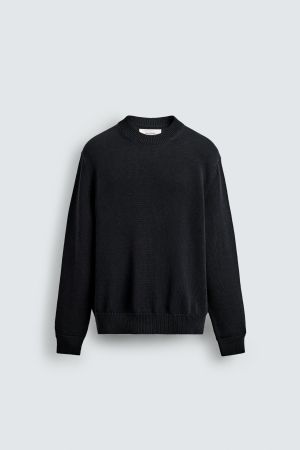 REGULAR FIT COTTON JUMPER