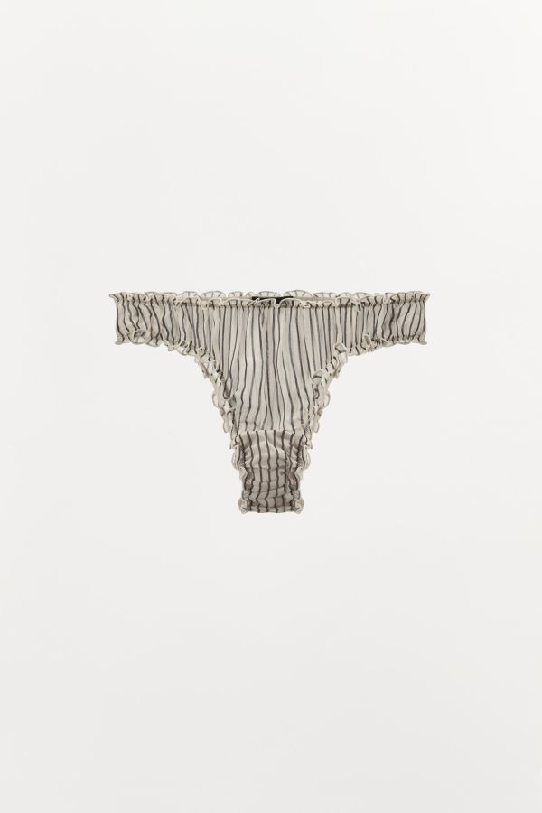 100% VISCOSE STRIPED UNDERWEAR