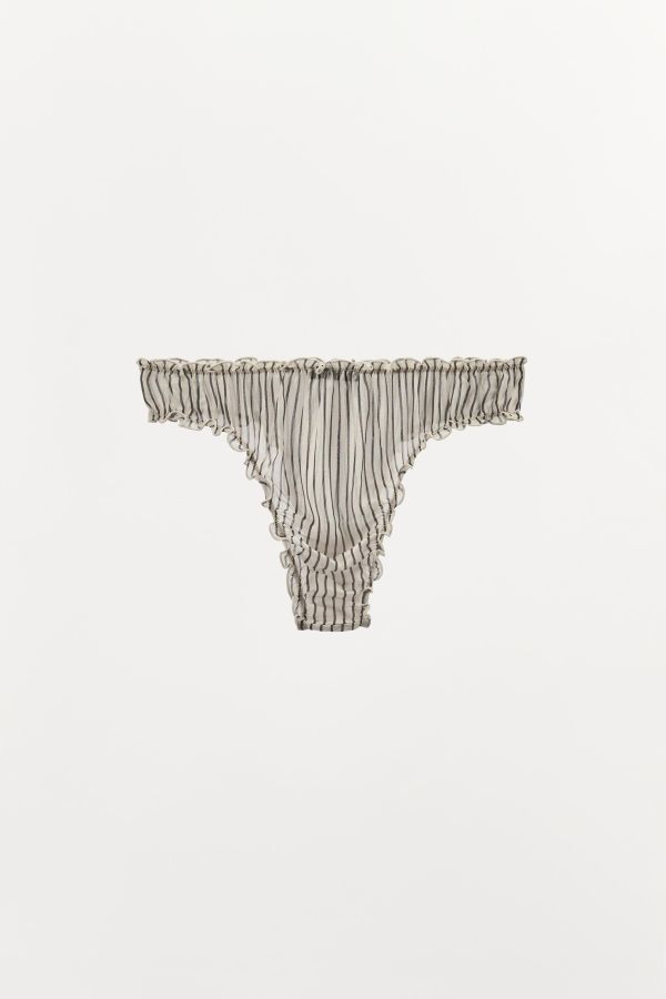 100% VISCOSE STRIPED UNDERWEAR