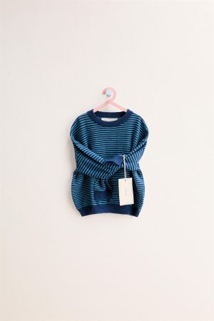 ZARA TIMELESS - STRIPED COTTON LINEN JUMPER