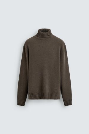 WOOL TURTLENECK JUMPER