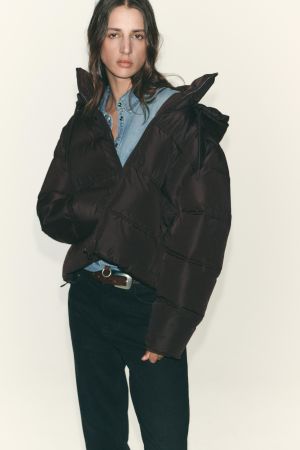 WATER REPELLENT WINDPROOF SHORT PUFFER ANORAK