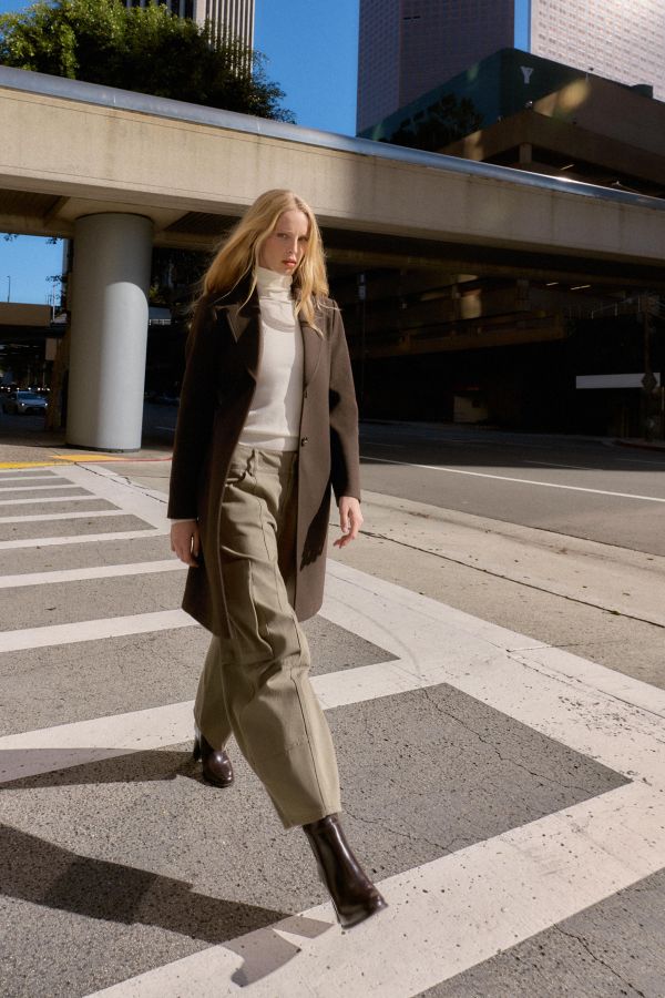 SOFT SHOULDER PAD COAT