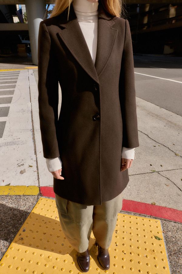 SOFT SHOULDER PAD COAT