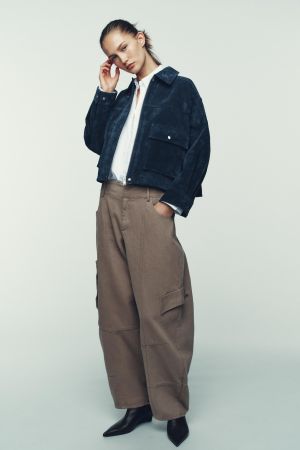 100% LEATHER BOMBER JACKET