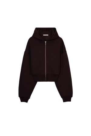 CROPPED HOODIE SWEATSHIRT