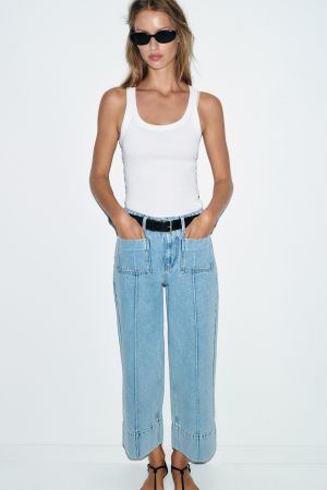 RIBBED SLEEVELESS TOP