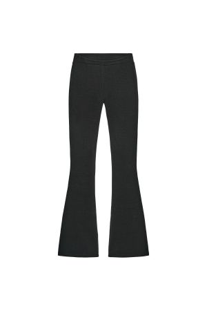 INTERLOCK FLARE PANTS
