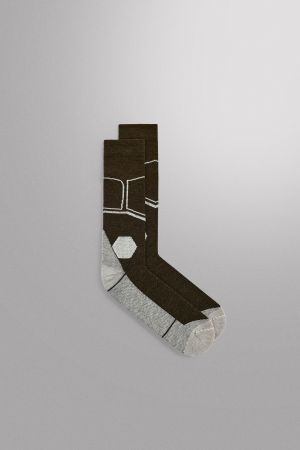TEXTURED SKI SOCKS