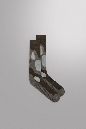 LONG TEXTURED SKI SOCKS