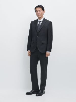 Wool suit blazer