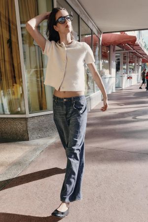 WOOL JACKET WITH JEWEL NECKLINE