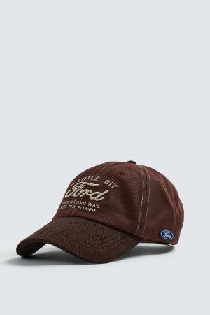 EMBROIDERED TEXT CAP FORD ©