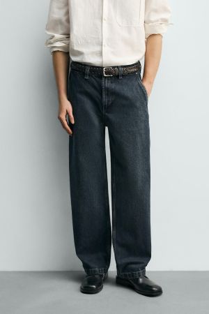 DENIM CHINO PANTS
