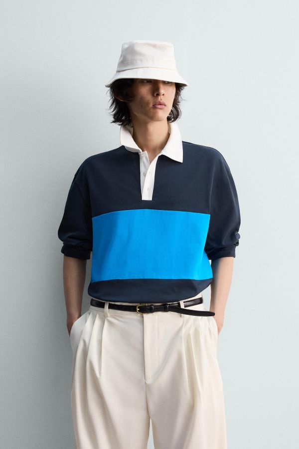 COLORBLOCK REGULAR FIT POLO SHIRT