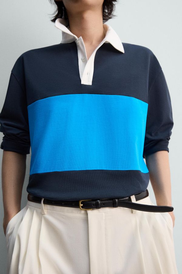 COLORBLOCK REGULAR FIT POLO SHIRT