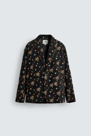 LIMITED EDITION FLORAL JACQUARD BLAZER