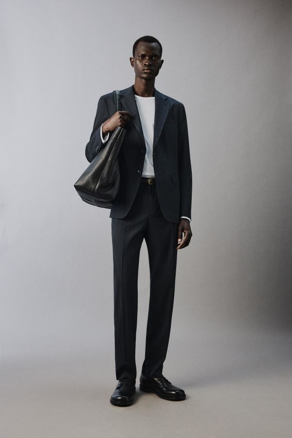 PINSTRIPE SUIT BLAZER