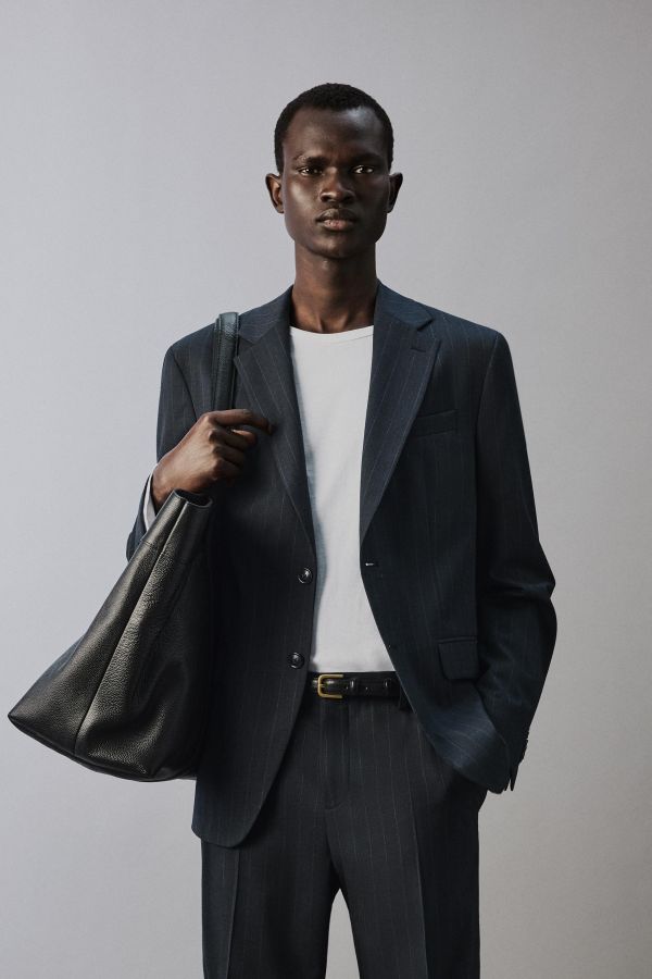 PINSTRIPE SUIT BLAZER