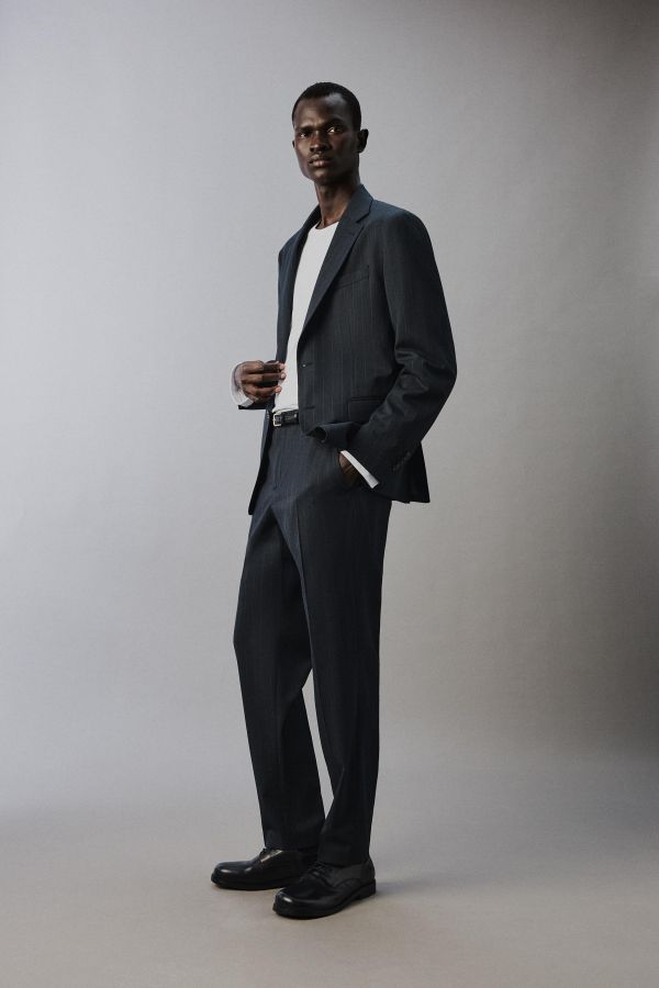 PINSTRIPE SUIT BLAZER