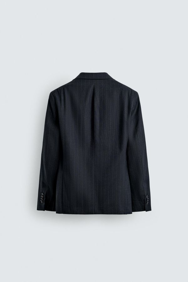 PINSTRIPE SUIT BLAZER