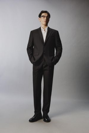 HOUNDSTOOTH SUIT PANTS