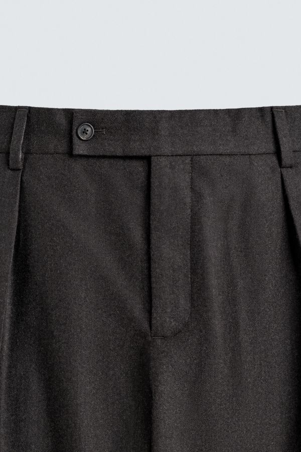 AARON LEVINE X ZARA WOOL SUIT PANTS