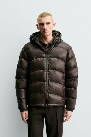 WATER REPELLENT 80% DOWN - 20% FEATHER PUFFER JACKET ORIGINS