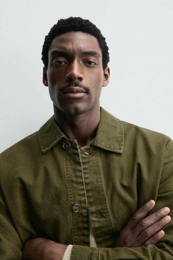 RELAXED FIT POCKET OVERSHIRT