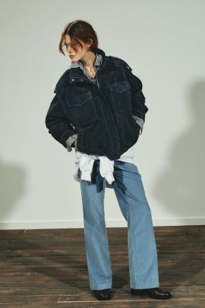 100% SUEDE LEATHER POCKET JACKET