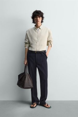 LIMITED EDITION STRIPED RELAXED FIT SHIRT