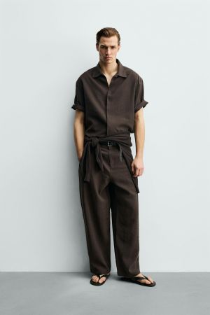 RELAXED FIT FLOWY SHIRT