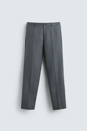 100% LINEN SUIT PANTS