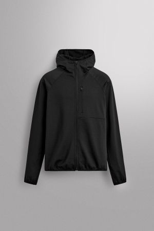 TECHNICAL COMBINED FLEECE hoodie