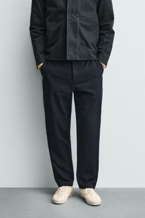 STRAIGHT FIT CARGO PANTS