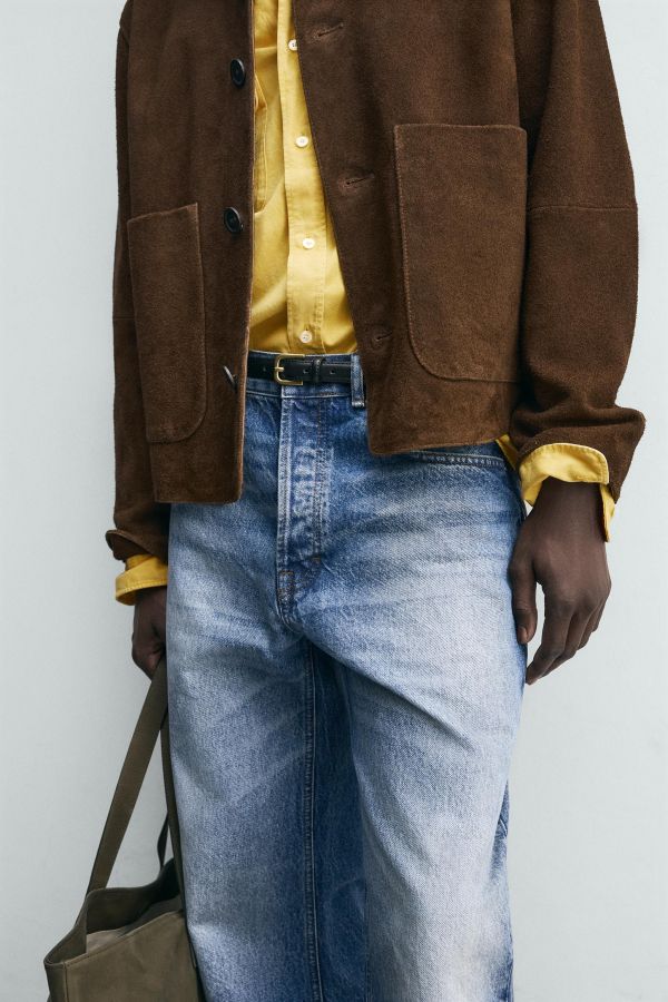 LEATHER SUEDE JACKET